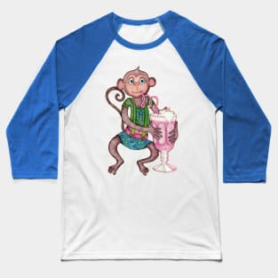 Milkshake Monkey Baseball T-Shirt